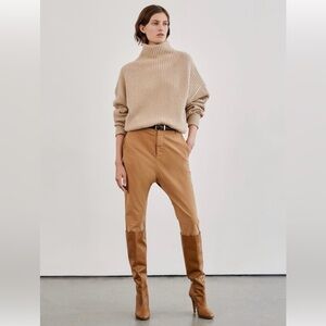 Nili Lotan Paris Pants, Size 8, Camel